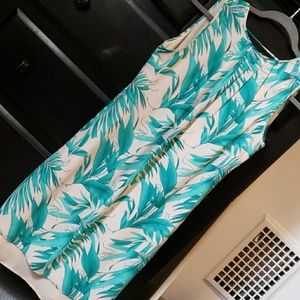 Leaf pattern  dress from H&M. Worn twice. Open to offers